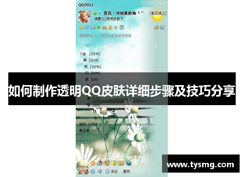 如何制作透明QQ皮肤详细步骤及技巧分享